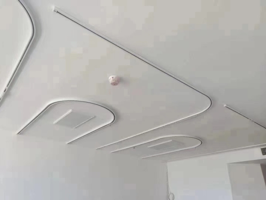 Flatted Track Hospital Curtain Tracks U-Type/L-Type/Custom-Made/Quiet Running/Smooth Moving