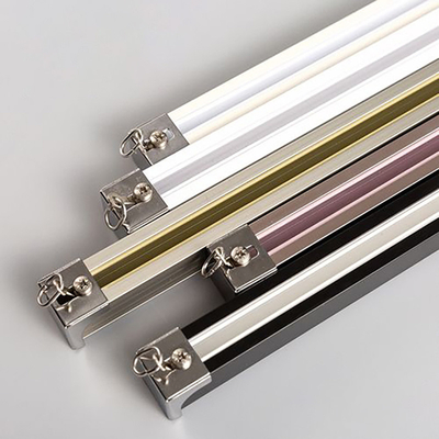 Basic Motorized Curtain Tracks with 3.5*5/5.5*5cm Size and Aluminum Alloy Material
