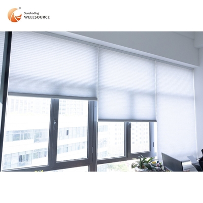 Electric Open Type Day Light Honeycomb Blinds for Customized Request