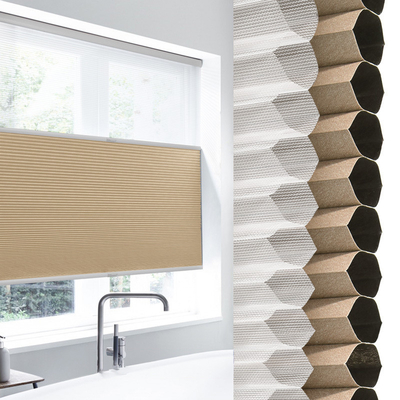 Transform Your Space Textured Honeycomb Blinds for a Tactile and Sensory Experience