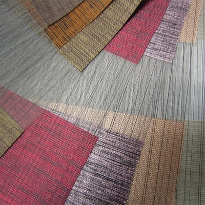 Subtle and Elegant Window Enhancement with Grey Striped Sheer Zebra Blind Fabric
