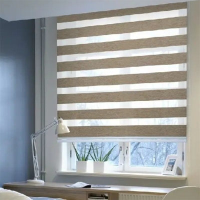 End Windproof Zebra Blinds for Practical Insect Control in Kitchens and Bathrooms