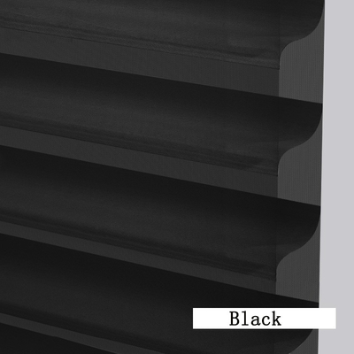 WELLSOURCE Manual 2"Shangri-la Blinds Non Blackout Light Filtering for Home, Office, Hotel, Club, Restaurant Custom Made