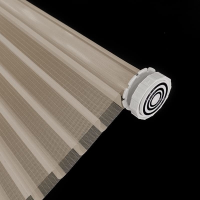 WELLSOURCE No Drill 2&quot;Shangri-la Shades Tension Inside Mount Expansion Window Blind,Custom Size