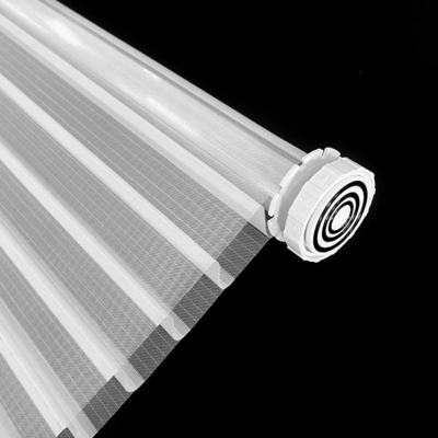 WELLSOURCE No Drill 2&quot;Shangri-la Shades Tension Inside Mount Expansion Window Blind,Custom Size