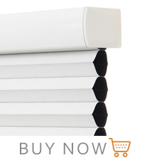 WELLSOURCE Cordless Cellular Shades without Drilling Honeycomb Blinds Blackout for Windows Bed Room, Office Easy to Inst