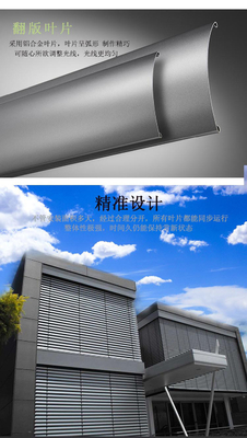 Manual Open Type Sophisticated Customization Aluminum Coils Blinds for a Refined Look