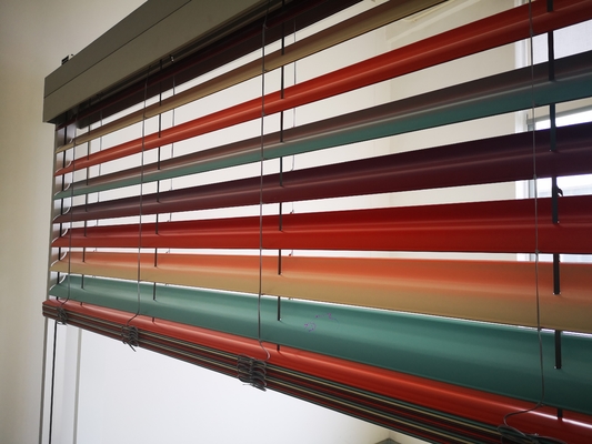 Manual Open Type Sophisticated Customization Aluminum Coils Blinds for a Refined Look