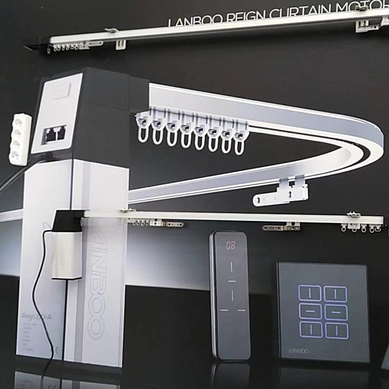 Flatted Track Hospital Curtain Tracks U-Type/L-Type/Custom-Made/Quiet Running/Smooth Moving