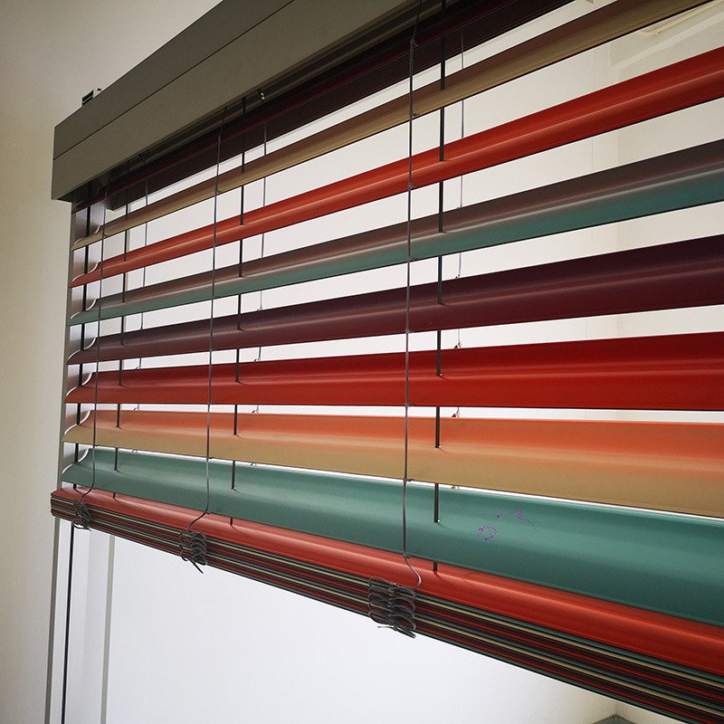 Manual Open Type Sophisticated Customization Aluminum Coils Blinds for a Refined Look