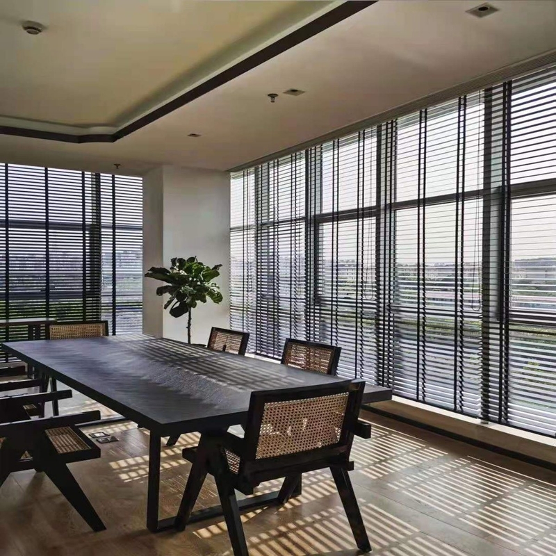 Manual Open Type Aluminum Coils Blinds for Smooth Operation in 16-20-26-38-45mm Size
