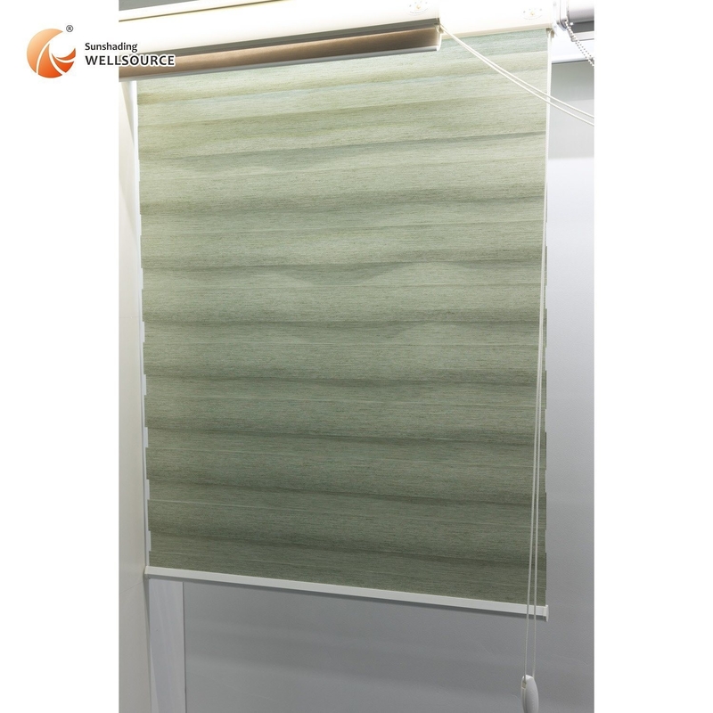 Good Light Transmittance Smart Motorized Zebra Roller Blind for Living Room and Office