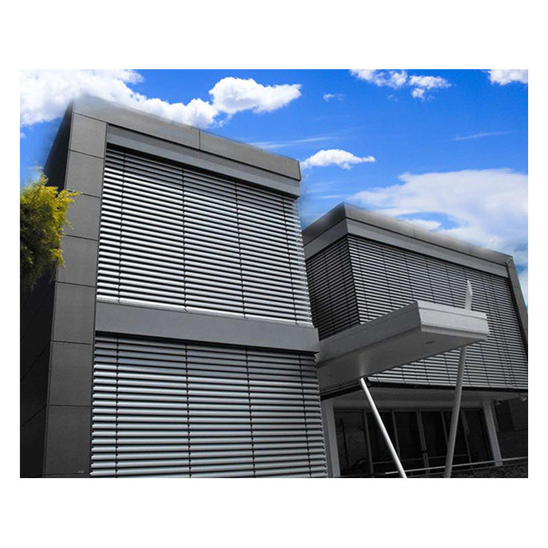 Manual Open Type Sophisticated Customization Aluminum Coils Blinds for a Refined Look